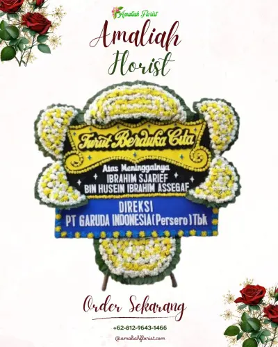 Papan Bunga Duka di Bubakan